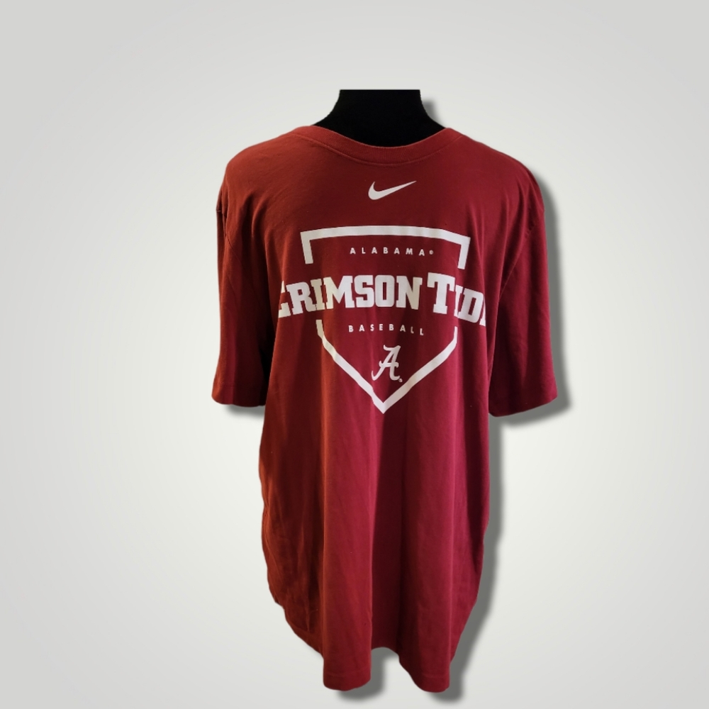 Alabama Crimson Tide Nike Tee Roll Tide Baseball XL Drifit